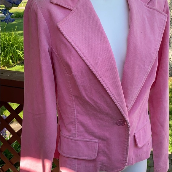 Pink corduroy jacket - Picture 2 of 4